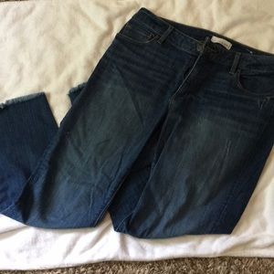 Loft curvy skinny jeans